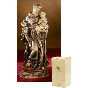  St. Anthony full color statue in gift box 