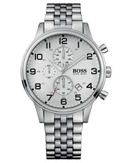 Hugo Boss Watch, Mens Stainless Steel Bracelet 1512445   All Watches 