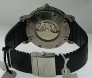 New Gerald Genta Jump Hour, Titanium 46mm watch  