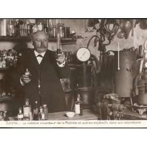  Eugene Turpin French Scientist in His Laboratory Premium 