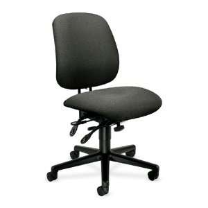   High Performance Armless Task Chair, Gray 7708AB12T Furniture & Decor