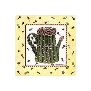  Asparagus Teapot Poster Print