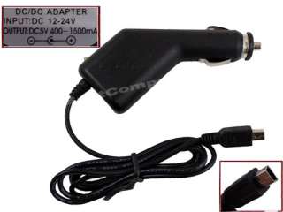 Car Vehicle Power Charger Cord For Garmin GPS Nuvi 700T 700/T/M 700/LT 