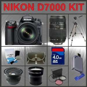  Lens + Tamron 70 300mm f/4 5.6 Di LD Macro Autofocus Lens for Nikon 