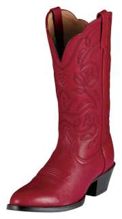 Ariat Western Boots Heritage R Toe 9 B Red Deertan Womens 10001035 