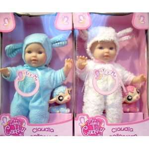  Little Cuddly 10 Baby Doll in Terry Cloth Easter Bunny Costume 