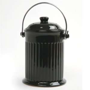 Norpro 93 Ceramic Compost Keeper/Crock/Pail With Filter  