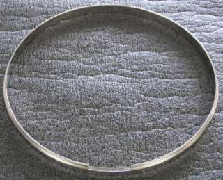 BANJO HOOP GROOVED FOR FLAT HOOKS   NICKEL PLATED  