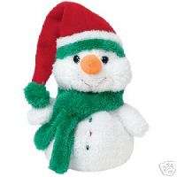 Ty Beanie Babies Jingle Beanies ~ Melton ~ Snowman MWT  