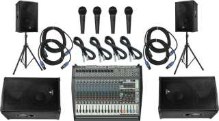 Behringer PMP6000/B1520 PRO Mains & Monitors PA Package  