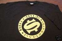 Big Chile Billionaire Black Shirt 2XL Gold Printed  