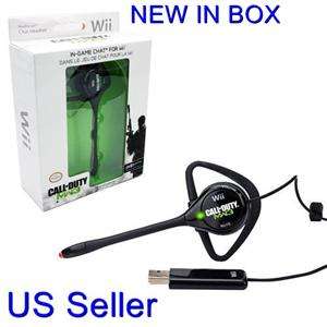   PDP BLACK HEADBANGER CALL OF DUTY MW3 HEADSET FOR NINTENDO Wii  