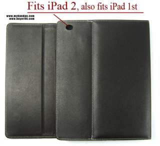 iPad 2 iPad2 2nd Leather Case Bluetooth Keyboard  Black  