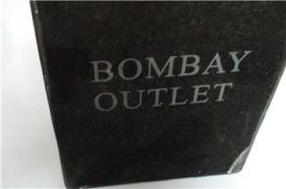 This listing is for a Bombay Co. Butler James wine bottle holder