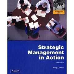 Strategic Management in Action by Mary K. Coulter 5th 9780136078289 