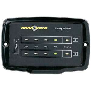  Minn Kota MK BM 2 Two Bank Remote Battery Monitor Sports 