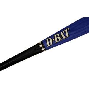 D Bat Pro Cut 73 Two Tone Baseball Bats BLACK/ROYAL BLUE 