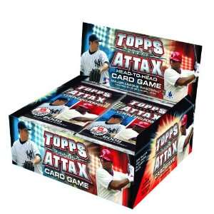   Topps 2009 Attax MLB Major League Baseball Booster Box Toys & Games