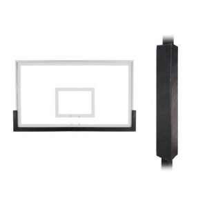 First Team Basketball Padding Package with 72in Backboard Pad and Pole 