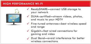   N600 Dual Band Wireless N Gigabit Broadband Router   Cable,WiFi  