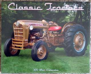 2012 CLASSIC TRACTORS Wall CALENDAR Avery/Olive/Ward/Massey/Ford 