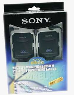Sony Wireless Microphone System for Use with Video Camcorders and 
