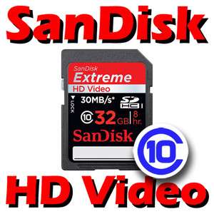   32GB 32G Class 10 Extreme HD Video SD SDHC Karte Speicherkarte  