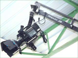 18ft Jib Camera Crane with Support Stand, Pan Tilt Head production 
