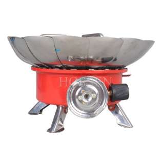 Windproof Picnic Gas steel Camping Stove Gas Stove Cookout Burner 