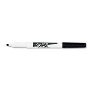  EXPO 84001   Dry Erase Marker, Fine Point, Black, Dozen Electronics