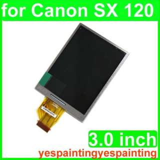 LCD Screen Display for Canon Powershot SX120 SX 120 IS  