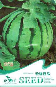 B001 Water melon Fruit Citrullus Lanatus vegetable Seed Pack x8 Seeds 