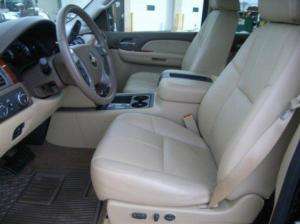     2012 Chevrolet Silverado Crew Leather Interior seat covers   TAN