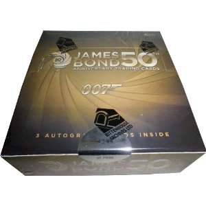  James Bond 50th Anniversary Series 1 Trading Card Box of 24 