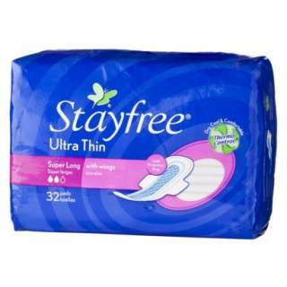 Stayfree Ultra Long Wings ~32 Pads.Opens in a new window
