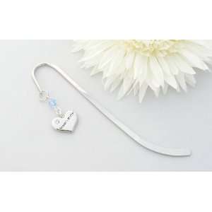   Grooms Mother Gift Charm Decorated Bookmark