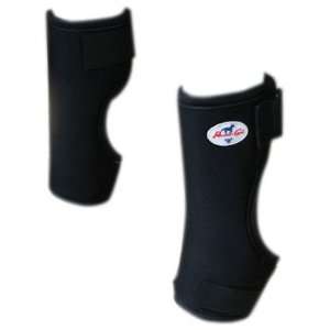   Equine Knee Boot, Pair (Universal Size, Black)