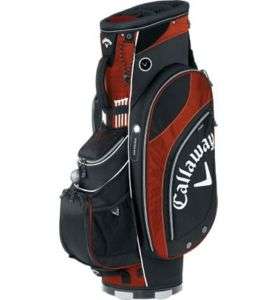 New Callaway ORG. 7 Cart Golf Bag   Black/Red  