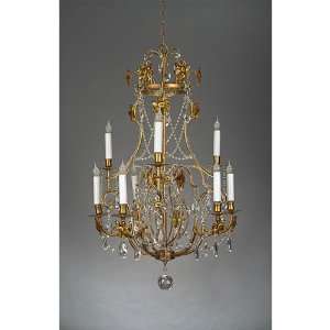 Bradburn Gallery Amber Spring Chandelier