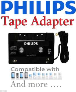 Philips Cassette Tape Adapter for IPod  Zune PH2050W  