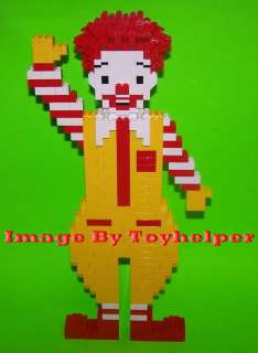 Ronald McDonald Lego Set New 10+Yrs Doll Statue Xmas  