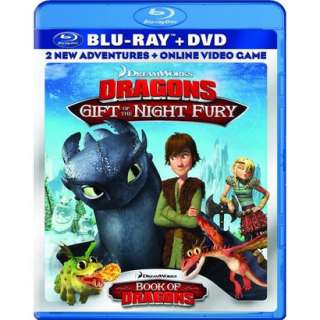 Dragons Gift of the Night Fury/Book of Dragons (2 Discs) (With Online 