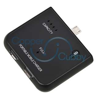Color Black Note Do not charge external battery and device at the 