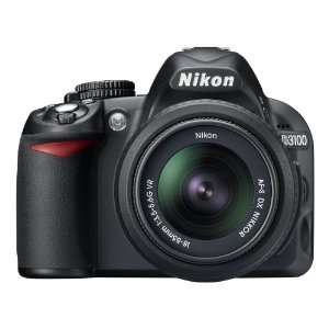   Camera with 18 55mm f/3.5 5.6 AF S DX VR Nikkor Zoom Lens Camera