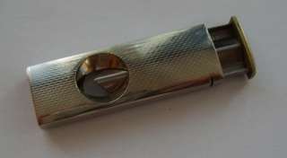   mini pocket Pfeilring Solingen V cut cigar cutter Germany 5602  