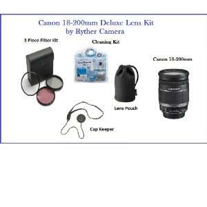   Pouch, Cap Keeper and Cleaning Kit for Canon EOS Rebel 50d, 7d, 5d