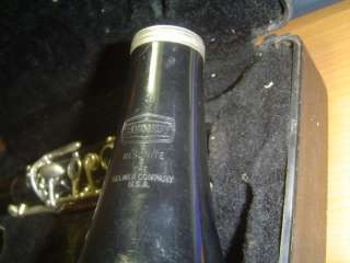   577 RESONITE CLARINET THE SELMER COMPANY FOR PARTS OR REPAIR  