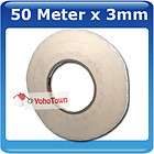 3mm 50m 3m adhesive double sided transparent tape for touch