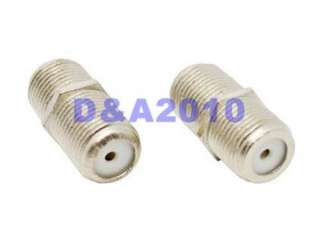   Female Coaxial Barrel Coupler Adapter Coax Cable RG6 F81 3GHz  