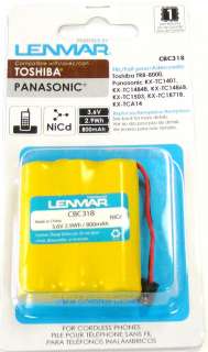 LENMAR CBC318 Cobra,Sony,Uniden Cordless Phone Battery 029521555684 